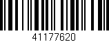 Código de barras (EAN, GTIN, SKU, ISBN): '41177620'