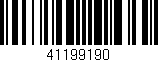 Código de barras (EAN, GTIN, SKU, ISBN): '41199190'