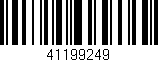 Código de barras (EAN, GTIN, SKU, ISBN): '41199249'