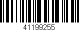 Código de barras (EAN, GTIN, SKU, ISBN): '41199255'