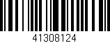 Código de barras (EAN, GTIN, SKU, ISBN): '41308124'