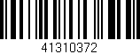 Código de barras (EAN, GTIN, SKU, ISBN): '41310372'