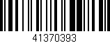 Código de barras (EAN, GTIN, SKU, ISBN): '41370393'