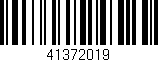 Código de barras (EAN, GTIN, SKU, ISBN): '41372019'