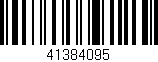 Código de barras (EAN, GTIN, SKU, ISBN): '41384095'