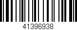 Código de barras (EAN, GTIN, SKU, ISBN): '41396938'
