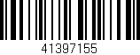 Código de barras (EAN, GTIN, SKU, ISBN): '41397155'