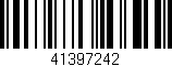 Código de barras (EAN, GTIN, SKU, ISBN): '41397242'