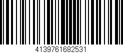 Código de barras (EAN, GTIN, SKU, ISBN): '4139761682531'