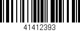 Código de barras (EAN, GTIN, SKU, ISBN): '41412393'