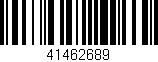 Código de barras (EAN, GTIN, SKU, ISBN): '41462689'