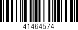 Código de barras (EAN, GTIN, SKU, ISBN): '41464574'