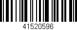 Código de barras (EAN, GTIN, SKU, ISBN): '41520596'