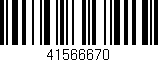 Código de barras (EAN, GTIN, SKU, ISBN): '41566670'