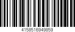 Código de barras (EAN, GTIN, SKU, ISBN): '4158516949859'