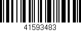 Código de barras (EAN, GTIN, SKU, ISBN): '41593483'