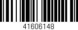 Código de barras (EAN, GTIN, SKU, ISBN): '41606148'