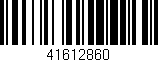 Código de barras (EAN, GTIN, SKU, ISBN): '41612860'