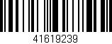 Código de barras (EAN, GTIN, SKU, ISBN): '41619239'