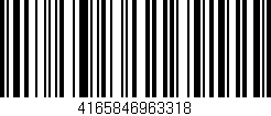 Código de barras (EAN, GTIN, SKU, ISBN): '4165846963318'