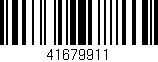 Código de barras (EAN, GTIN, SKU, ISBN): '41679911'