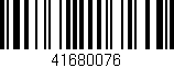 Código de barras (EAN, GTIN, SKU, ISBN): '41680076'