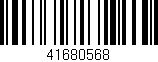 Código de barras (EAN, GTIN, SKU, ISBN): '41680568'