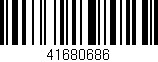 Código de barras (EAN, GTIN, SKU, ISBN): '41680686'