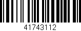 Código de barras (EAN, GTIN, SKU, ISBN): '41743112'