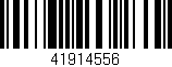 Código de barras (EAN, GTIN, SKU, ISBN): '41914556'