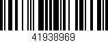 Código de barras (EAN, GTIN, SKU, ISBN): '41938969'