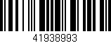 Código de barras (EAN, GTIN, SKU, ISBN): '41938993'