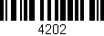 Código de barras (EAN, GTIN, SKU, ISBN): '4202'