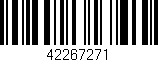 Código de barras (EAN, GTIN, SKU, ISBN): '42267271'