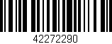 Código de barras (EAN, GTIN, SKU, ISBN): '42272290'