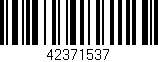 Código de barras (EAN, GTIN, SKU, ISBN): '42371537'