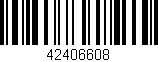 Código de barras (EAN, GTIN, SKU, ISBN): '42406608'