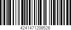 Código de barras (EAN, GTIN, SKU, ISBN): '4241471208526'