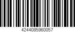 Código de barras (EAN, GTIN, SKU, ISBN): '4244085960057'