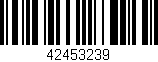 Código de barras (EAN, GTIN, SKU, ISBN): '42453239'