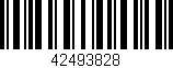 Código de barras (EAN, GTIN, SKU, ISBN): '42493828'