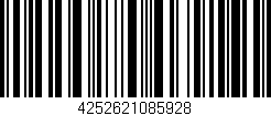 Código de barras (EAN, GTIN, SKU, ISBN): '4252621085928'