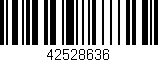 Código de barras (EAN, GTIN, SKU, ISBN): '42528636'