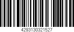 Código de barras (EAN, GTIN, SKU, ISBN): '4293130321527'