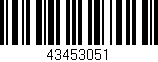 Código de barras (EAN, GTIN, SKU, ISBN): '43453051'