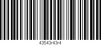 Código de barras (EAN, GTIN, SKU, ISBN): '43543r43r4'
