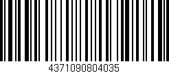 Código de barras (EAN, GTIN, SKU, ISBN): '4371090804035'