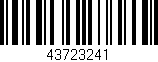 Código de barras (EAN, GTIN, SKU, ISBN): '43723241'