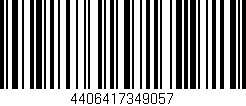 Código de barras (EAN, GTIN, SKU, ISBN): '4406417349057'