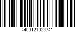 Código de barras (EAN, GTIN, SKU, ISBN): '4409121933741'